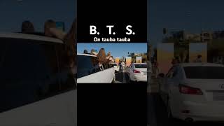 BTS live concert on road taubatauba bts kpoo jungkook [upl. by Garrity]