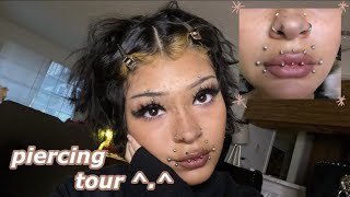 piercing tour  pain rating and experience [upl. by Cynthy]