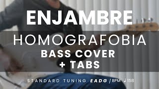 Enjambre  Homografobia BASS COVER  TABS [upl. by De Witt]