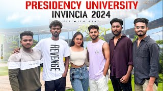 INVINCIA 2024  PRESIDENCY UNIVERSITY BANGALOREIN TELUGU presidencyuniversity bangalore [upl. by River]