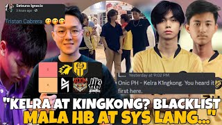 BLACKLIST KALEVEL LANG NG HOMEBOIS AT SYS AYON KAY MIRKO DOGIE AT YAWI KELRA AT KINGKONG SA ONIC [upl. by Adnah713]