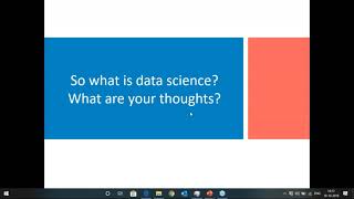 Introduction to Data Science [upl. by Aniad]