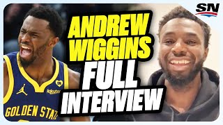 Andrew Wiggins Talks Olympics Canada Basketball Vince Carter amp More [upl. by Thorfinn]