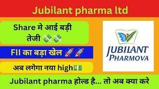 jubilant Pharma share latest news  Jubilant pharma share news today Jubilant pharma share analysis [upl. by Assiram94]