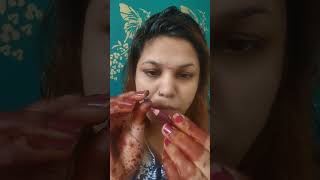 new hacks kaise bindi lagane kasubscribe do 2 rupaye ki makeup [upl. by Etrem]