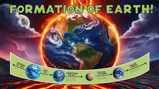 From Chaos to Creation The Story of Earths Formation theplanetstory1 [upl. by Lyrej156]