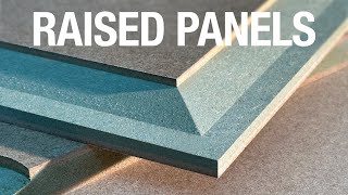 Raised Panel Cabinet Doors in MDF Ad video 548 [upl. by Ellehcsar753]