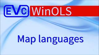 WinOLS Map languages [upl. by Muiram727]