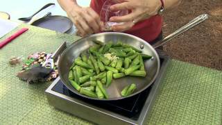 Sautéed Okra [upl. by Yuri]