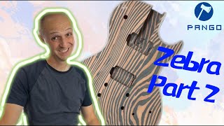 Pango Music PLP066 Guitar Kit Building2 Sanding Prep [upl. by Ecirpak]