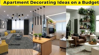 Apartment Decorating Ideas on a Budget [upl. by Nnylsoj]