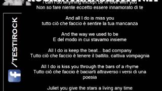 Romeo and Juliet  Dire Straits con testo originale e traduzione in italiano simultanea [upl. by Adian]