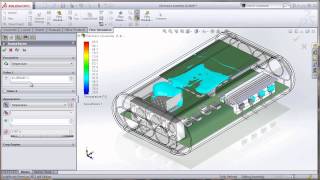 SolidWorks Electronic Cooling Demo by Cimquest [upl. by Krock279]