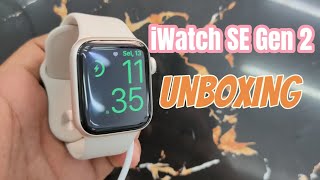 Unboxing iWatch SE Gen 2  Bikin Klepek klepek 😍 [upl. by Nitsur595]