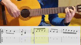 Spanish CapriccioGuitarGilmerroKolosov Tabs Notes [upl. by Aikam]