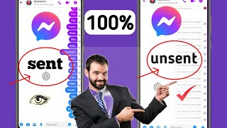 How To See Unsent Messages On Messenger 2024  See Removed Messages [upl. by West]