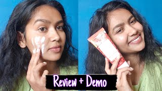 AROMA MAGIC CARROT SUNSCREEN LOTION REVIEW DEMO [upl. by Zoltai322]