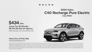 Volvo C40 Recharge Pure Electric 11192024 4573387 [upl. by Rye155]