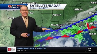 Tracking a possible new tropical depression in The Gulf of Mexico [upl. by Clem384]