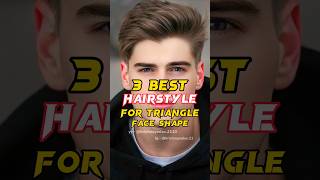 Best Hairstyles for Men with Triangle Face Shape shorts fashion hairstyle [upl. by Naltiac53]