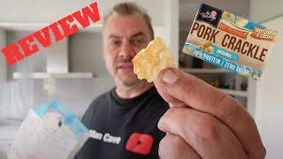 Mr Hamfreys Microwavable Pork Crackle Review  Original Flavour [upl. by Ilarin]