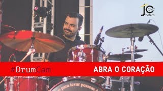 Abra o Coração  Filhos do Homem  JC Batera DRUMCAM [upl. by Uyerta305]