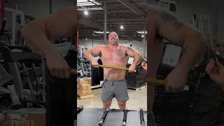 Worlds Strongest Man vs Worlds Strongest Bar [upl. by Aubreir290]