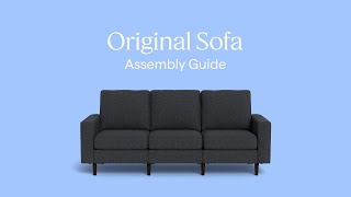 EN Original Sofa  Assembly Guide [upl. by Alphonso]