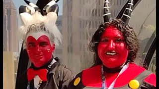 2 DragonCon 2024 Walkthrough raw footage outside Dragon Con 2024 cosplay unedited [upl. by Anaujal]