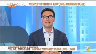 quotVi racconto linferno di Beirutquot parla un militare italiano [upl. by Saiasi]