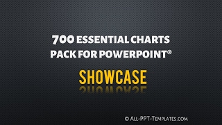 700 Essential Charts Pack for PowerPoint  New with Animations [upl. by Shivers]