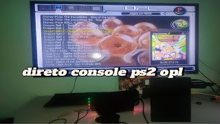 Jogando Direto Console PS2 OPL [upl. by Odnanreh]