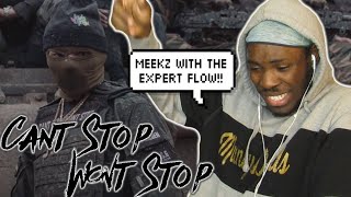 AMERICAN REACTS TO MEEKZ  CANT STOP WONT STOP UK RAP REACTION ROLLED OUT WITH THE TANKS [upl. by Fabiola]