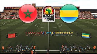 MOROCCO vs GABON  AFRICA CUP OF NATIONS 2025 QUALIFIERS [upl. by Hasheem]