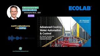 Ecolab Sees Data Centers as Major Driver for Years to Come [upl. by Fruma681]