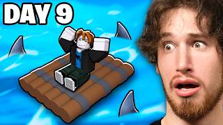 Surviving Most DANGEROUS Raft Game In Roblox [upl. by Eyatnod]