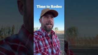 It’s Rodeo Time 🤠 barrelracing rodeo [upl. by Byers]