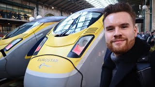 Taking the Eurostar from London to Paris Standard Premier Class 🇫🇷 [upl. by Lombard]