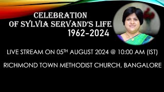 05th August 2024  Celebration of Sylvia Servand’s Life [upl. by Tharp162]