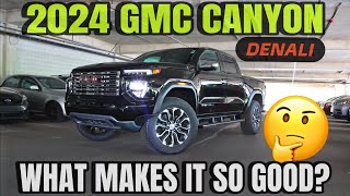 2024 GMC Canyon Denali The Most Luxurious Mid Size Truck EVER [upl. by Repmek562]