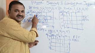 Prime Implicants and Essential Prime Implicants in Karnaugh Map  KMap  DLD  DE [upl. by Eiboh]