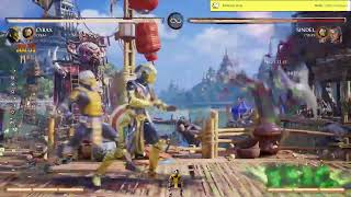 CyraxCyrax 36 meterless from throwbomb starter and drains meter [upl. by Natanoj755]