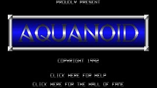 Aquanoid gameplay PC Game 1992 [upl. by Territus]