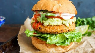 Recette  Hamburger végétarien [upl. by Nylac]