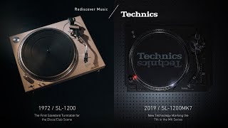 Evolution of Technics SL1200 Series Turntables [upl. by Nahtonoj]