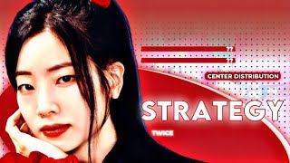 TWICE  STRATEGY  CENTER DISTRIBUTION [upl. by Aihsekal]