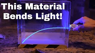 Crazy Material That You Can Make at Home That Actually Bends Light [upl. by Macomber]