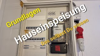 Hauseinspeisung Energieautark offgrid Selbstversorgung Energiewende Kriesenvorsorge Hausanschluss [upl. by Leslie]