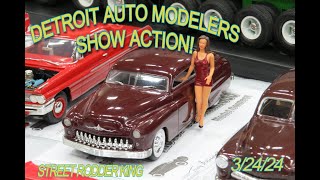 Detroit Area Auto Modelers Show Action [upl. by Idner]