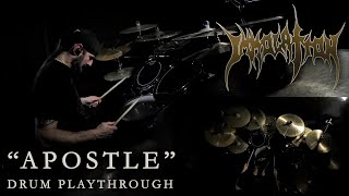 IMMOLATION  Apostle OFFICIAL DRUM PLAYTHROUGH [upl. by Naicul]